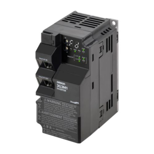 Picture of Sagedusmuundur M1 230V 0.4/0.55kW 3/3.5A, EMC-filtrita, EtherCAT, IP20, 127x68x120, Omron