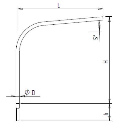 Picture of Konsool P- L1,5m 60/48mm