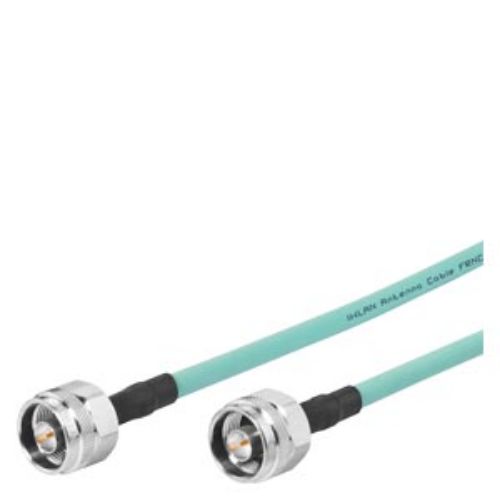 Picture of N-Connect male/male flexible connection cable pre-assembled; length 1 m; flexible cable, Siemens