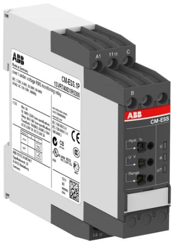 Picture of Voolukontrollirelee CM, 1F, min või max, 3-600VAC/DC, 1CO, 230VAC, ABB