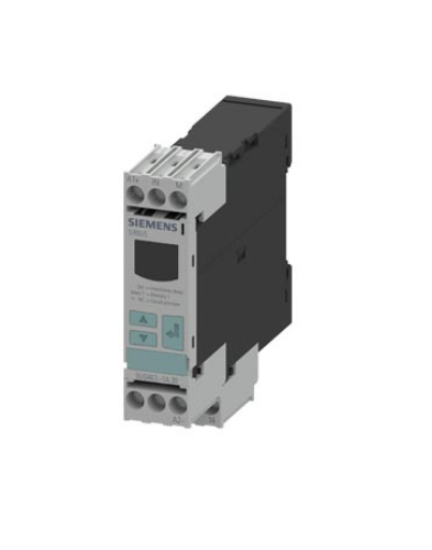 Picture of Pingekontrollirelee 3UG, 1F, min/max,1CO, 10-600VAC/DC, toide 24-240VAC/DC, vedru, Siemens