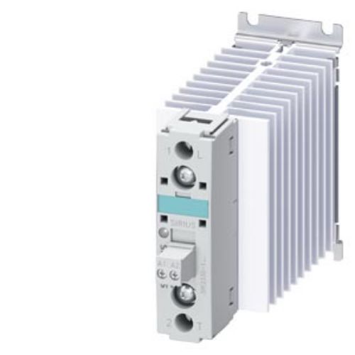 Picture of Pooljuhtkontaktor 1P, 30A AC-51, Uc110-230VAC, Ue48 - 600V, küte + radiaator, Siemens