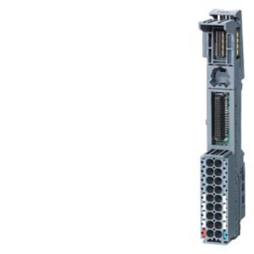 Picture of SIMATIC ET 200SP, BaseUnit BU15-P16+A0+2B, BU type A0, Pack quantity: 10 units, Push-in terminals, w