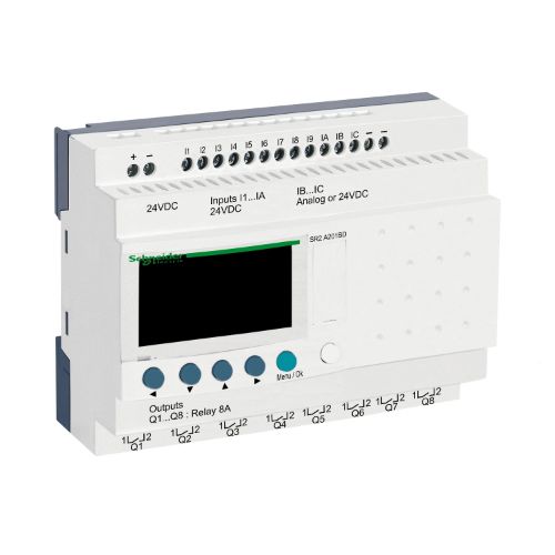 Picture of Zelio programeeritav relee 20IO 24VDC, displei, Schneider