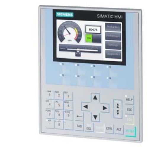 Picture of SIMATIC HMI KP400 Comfort, Comfort Panel, key operation, 4 widescreen TFT display, 16 million