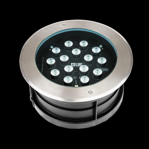 Picture of LED lipuvalgusti maapinda 19W, RUNA 4 1230lm/3000K IP67/IK10, avarusnurk22, eluiga (L70B50) 50 000h