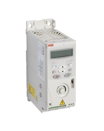 Picture of Sagedusmuundur ABB ACS150 0.37kW 2.4A 230V 239x70x142, C2 EMC filter, IP20, fiks juhtpaneel