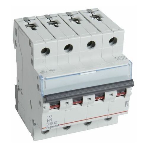 Picture of Moodulkaitselüliti TX3, 4P, 1A, B, 6kA, Legrand