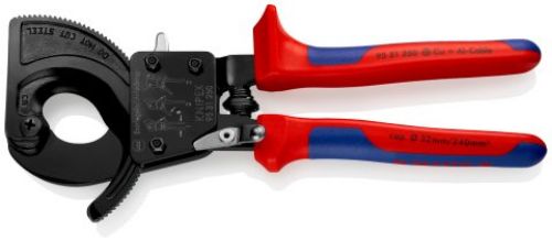 Picture of Kaablilõikur 250mm (32mm/240mm2) plastik k. põrkmehhanismiga KNIPEX