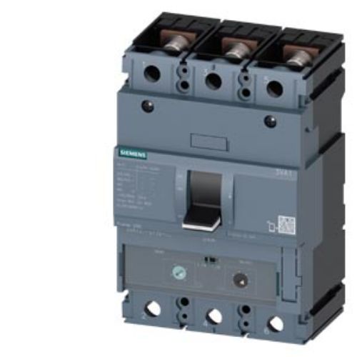 Picture of Kompaktkaitselüliti 3VA12, 3P, 200A, 36kA, TM240 (ATAM), 140-200A, 5-10xIn, Siemens