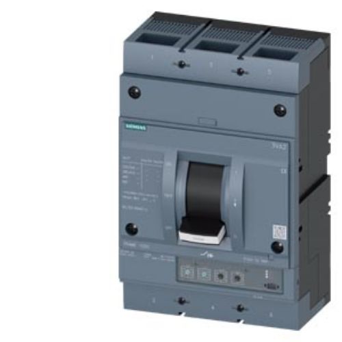 Picture of Kompaktkaitselüliti 3VA25, 3P, 800A, 55kA/415V, ETU350(LSI), 360-800A, Siemens