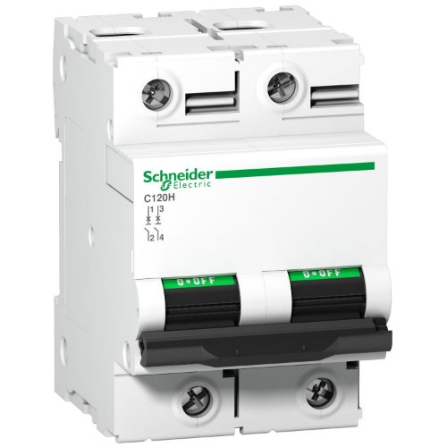 Picture of Moodulkaitselüliti C120H 2P, 80A, C, 15kA, Schneider