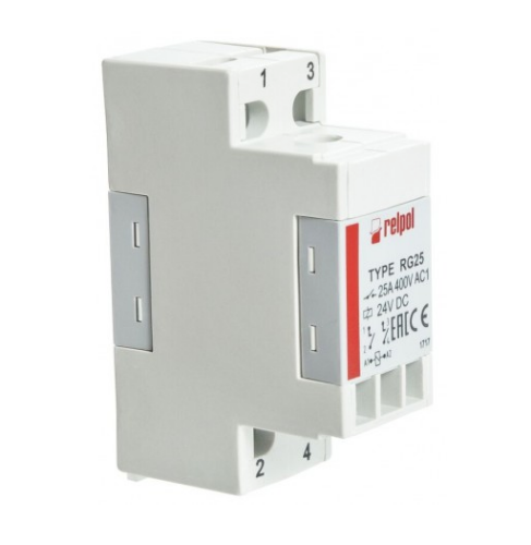 Picture of Relee RG25, 2NO, 25A, 24VDC, Relpol