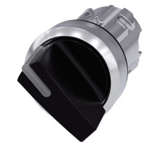 Picture of Selektorlüliti illum. 3SU metall, 0-1, MUST, IP67, ilma adapterita, Siemens