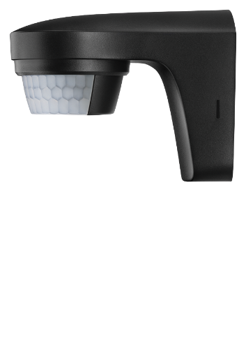 Picture of IP55 PIR liikumisandur 12m,180, MUST, kuni 2300W, seinale, theLuxa S180, 1 sek-20min, 5-1000lx