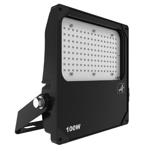 Picture of Prožektor Aztec 100W/750 14750lm 115D IP66 IK08 314x230mm Must Ansell