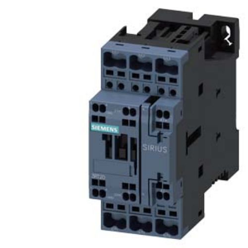 Picture of Kontaktor 3P, 11kW, 25A/AC-3, 24VDC mähis, 1NO+1NC, S0, vedruklemm, Siemens