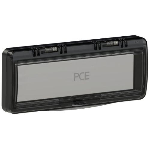 Picture of Kilbi aken 12 moodulit hingedega, MUST IP54 97x236x27mm, PCE