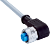 Picture of Andurikaabel PVC + pesa 90°, A-coded, (5m + M12 4-pin), SICK