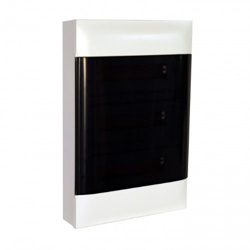 Picture of Pinnapealne moodulkilp Practibox S, transparent uks 54m(3x18), IP40, PE/N latiga, Legrand