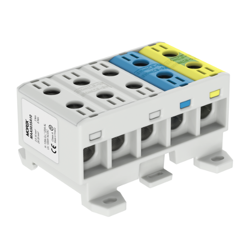 Picture of Riviklemm OTL35-5x 3xhall+sinine+ko/ro, Al/Cu 2.5-35mm², 1000V, Morek