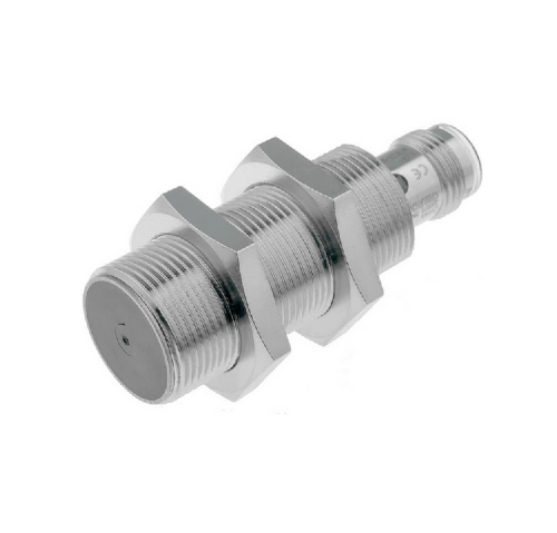 Picture of Ind.andur E2A, M18, Sn=8mm, Shielded, PNP-NO, SUS korpus 53mm, pistik M12 4-pin, Omron