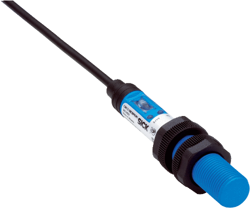 Picture of Mahtuvusandur CM, M12, Sn=4mm/8mm, Progr. PNP/NPN, NO+NC, kere 85mm, 2m kaabel 4-juhet, SICK