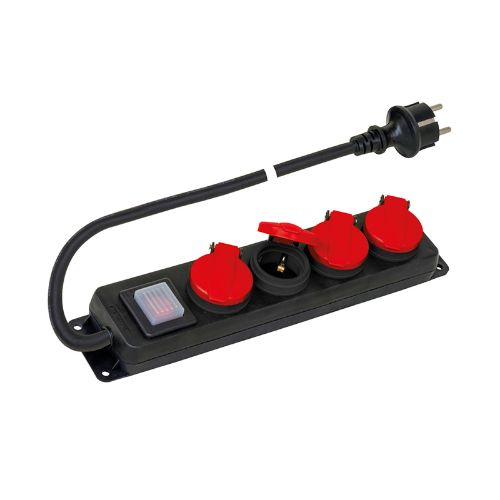 Picture of Pikendusjuhe 2P+E, 4x230V, 1.5M, MUST 16A , SCAME