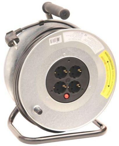 Picture of Pikendusjuhe 3G1.5mm2 50m 4-os m-ga plekk trummel + termo, hall Acuma