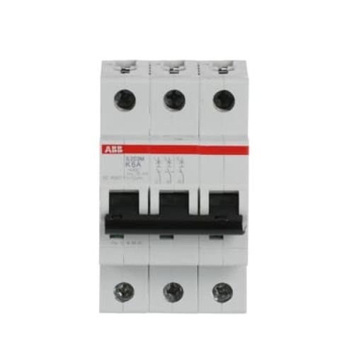 Picture of Moodulkaitselüliti S200M, 3P, 6A, K, 10kA, ABB