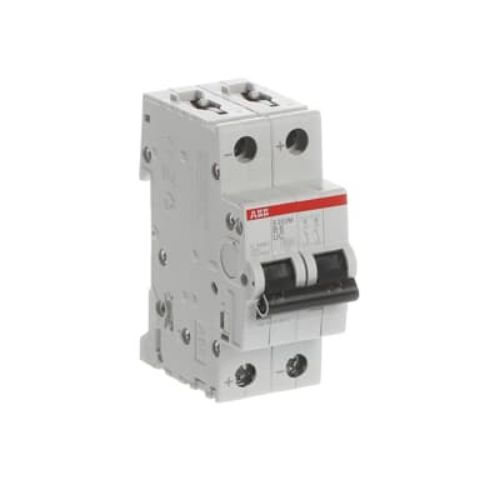 Picture of Moodulkaitselüliti S200M, 2P, 6A, B, 10kA, UC, ABB