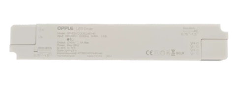 Picture of Toiteplokk LED-le 120W 24VDC IP20 260x45x32mm Opple