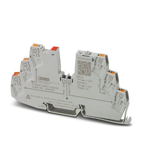 Picture of Electronic device circuit breaker - PTCB E1 24DC/1-8A NO, Phoenix
