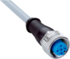 Picture of Andurikaabel PVC + pesa otse, A-coded, (3m + M12 4-pin), SICK