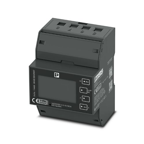 Picture of Moodularvesti 3F MID 2-tariif, klass B, 100A, RS485-Modbus RTU, 2xS0 väljund, 4mood, Phoenix Contact