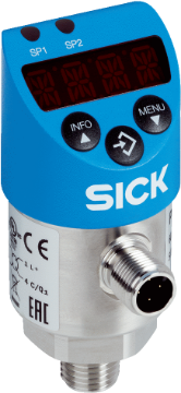 Show details for Rõhuandur PBT, 0-400bar, välj: 4-20mA, G1/4", täpsus 0.5%, pistik M12 4-pin, SICK Picture of Rõhuandur PBT, 0-400bar, välj: 4-20mA, G1/4", täpsus 0.5%, pistik M12 4-pin, SICK