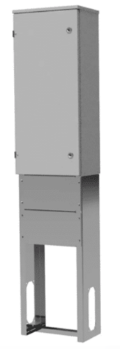 Picture of Metallkilp 750x450x200 mont.plaadiga, vundamendiga, IP44, Raasiku Elekter