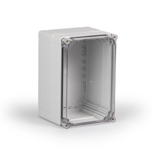 Picture of Polükarbonaatkarp CUBO O 200x300x185mm, IP66/67, läbipaistva kaanega, Ensto