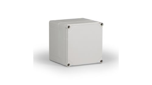 Picture of Polükarbonaatkarp CUBO O 200x200x187mm, IP66/67, halli kaanega, Ensto