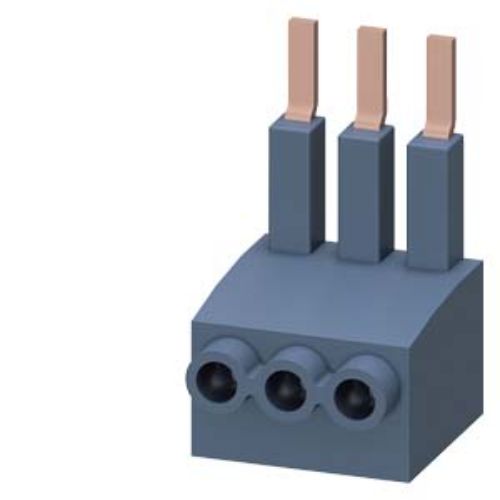 Picture of Accessory for SIRIUS 3RM1 3-phase supply terminal for motor starter Screw connection system, Siemens