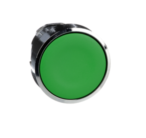 Picture of Surunupp ZB4, ROHELINE, madal, metall, IP66, ilma adapterita, Schneider