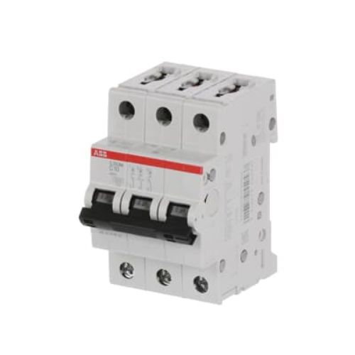 Picture of Moodulkaitselüliti S200M, 3P, 10A, C, 10kA, ABB