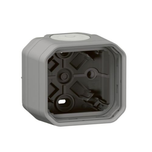 Picture of Pindpaigalduskarp 1-ne, läbiviikudega, hall, IP55, Plexo LEGRAND