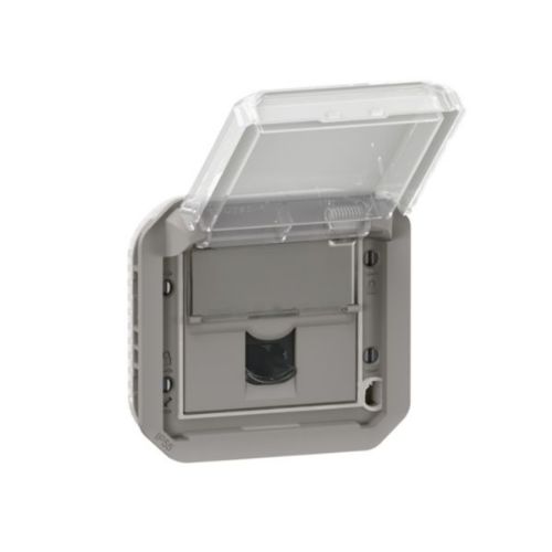 Picture of Arvutipesa 1xRJ45 STP cat6, süv. hall, IP55, Plexo LEGRAND