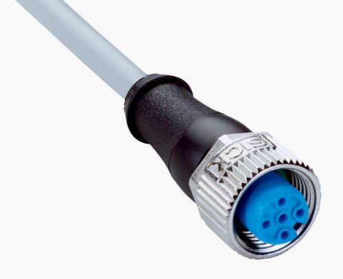 Picture of Andurikaabel PVC + pesa otse, A-coded, ( 5m + M12 5-pin ), SICK