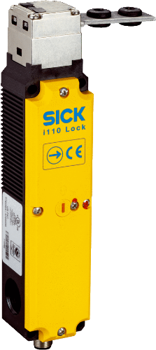 Picture of Turvalüliti I110 lukk, 2NC, 24VDC, meh. lukk, pistik M12 8-pin, SICK