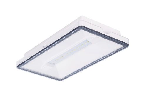 Picture of Turvavalgusti Pinnap. Vella 190lm 1h AT Ooterež. Ala optika IP65 Piktodega 269x144mm Valge Intelight