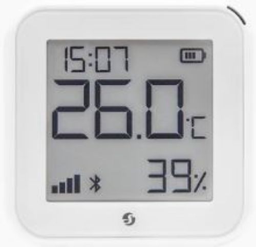 Picture of Wi-Fi 2.4 GHz, BT, temperatuuri- ja niiskuseandur, matt valge, Shelly