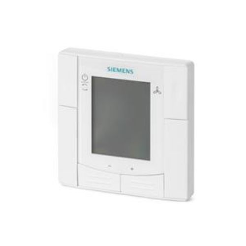 Picture of RDF302 - Flush mount MODBUS room thermostat for 2-/4-pipe FCU with on/off outputs, 2x univ. input