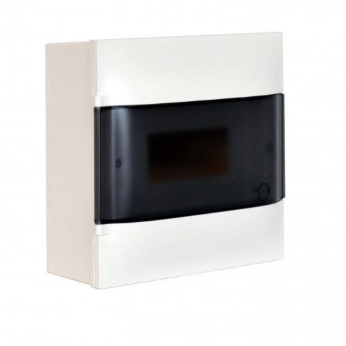 Picture of Pinnapealne moodulkilp Practibox S, transparent uks 8m, IP40, PE/N latiga,, Legrand